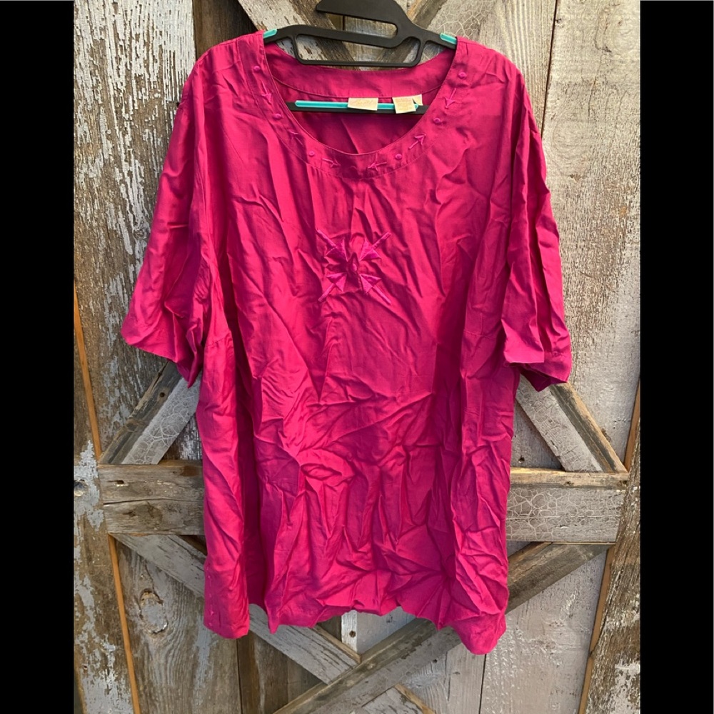 Apart embroidered arrow print tunic